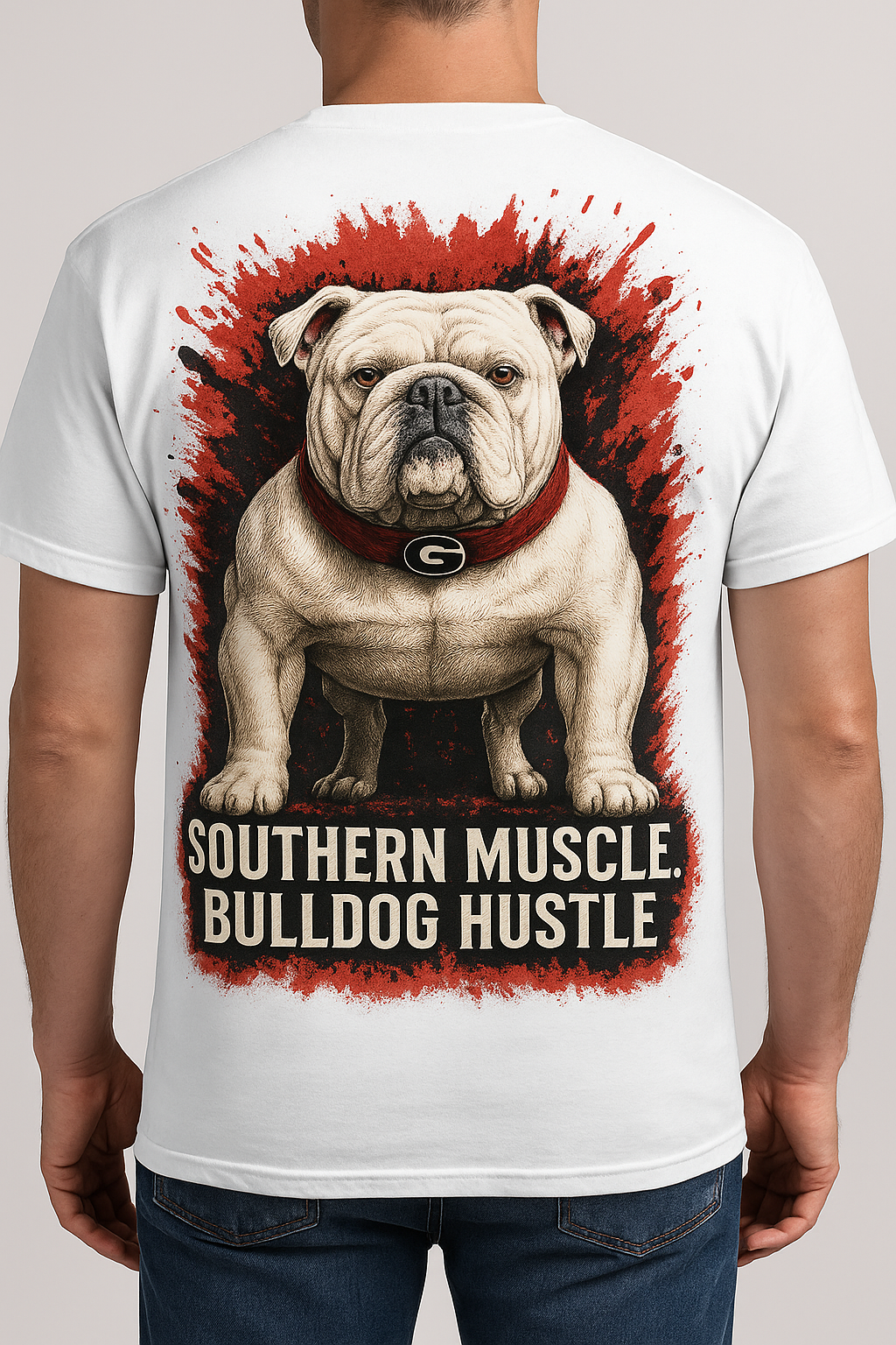 Southern Muscle, Bulldog Hustle Tee Shirt