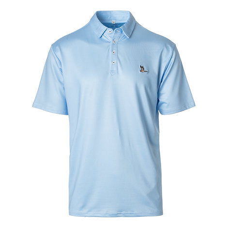 Roost Mallard Performance Polo Blue/White