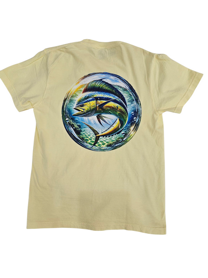 Marlin in Bubble Tee Shirt Yellow