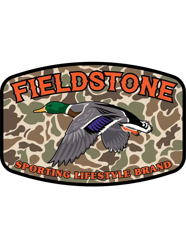 Fieldstone Duck Patch Sticker