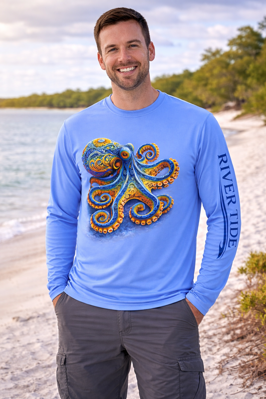 Octo Current Long Sleeve Performance Shirt