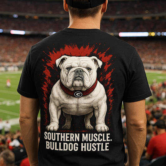 Southern Muscle, Bulldog Hustle Tee Shirt