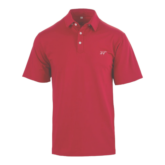 Fieldstone Gunner Performance Polo Red