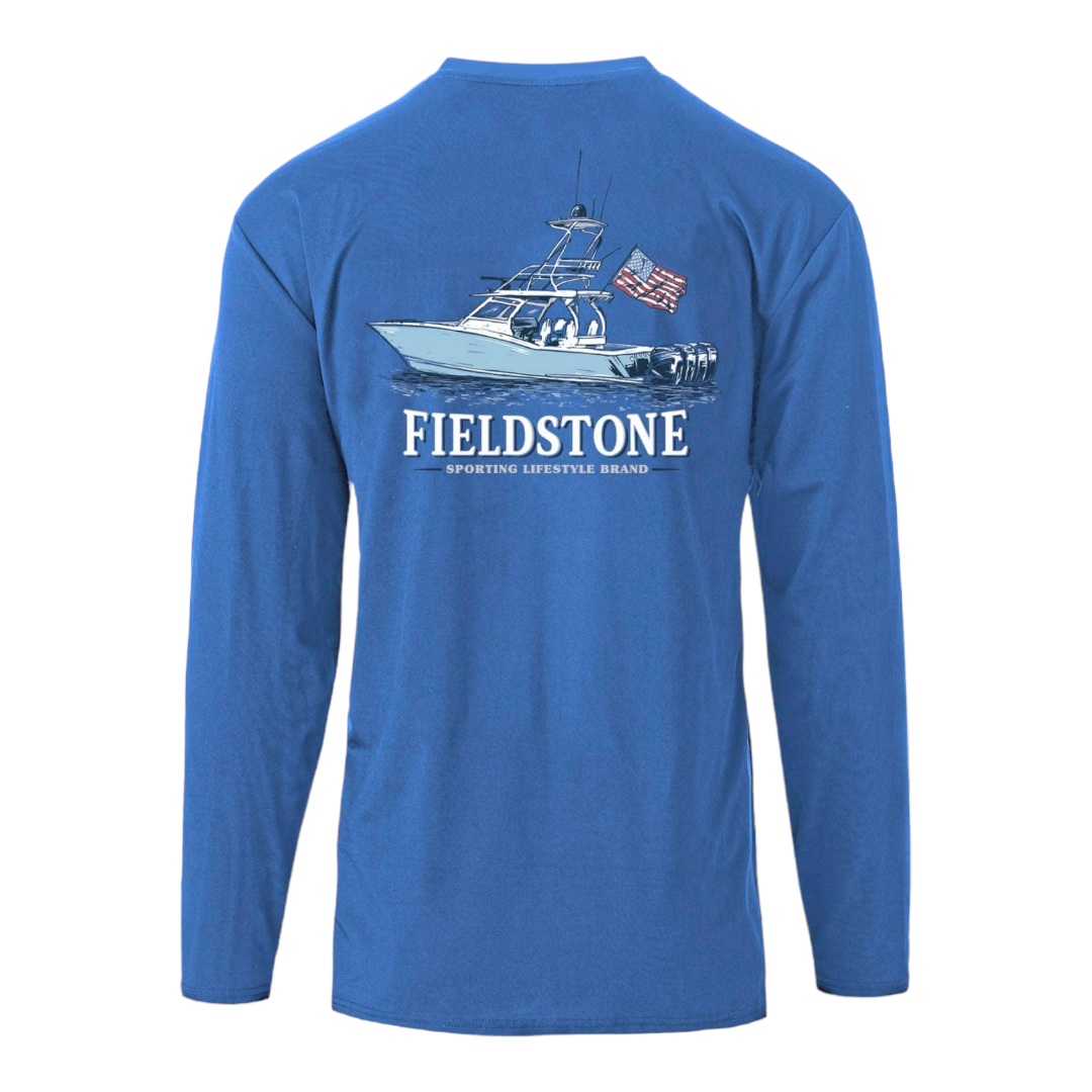 Fieldstone Performance Center Console LS Tee