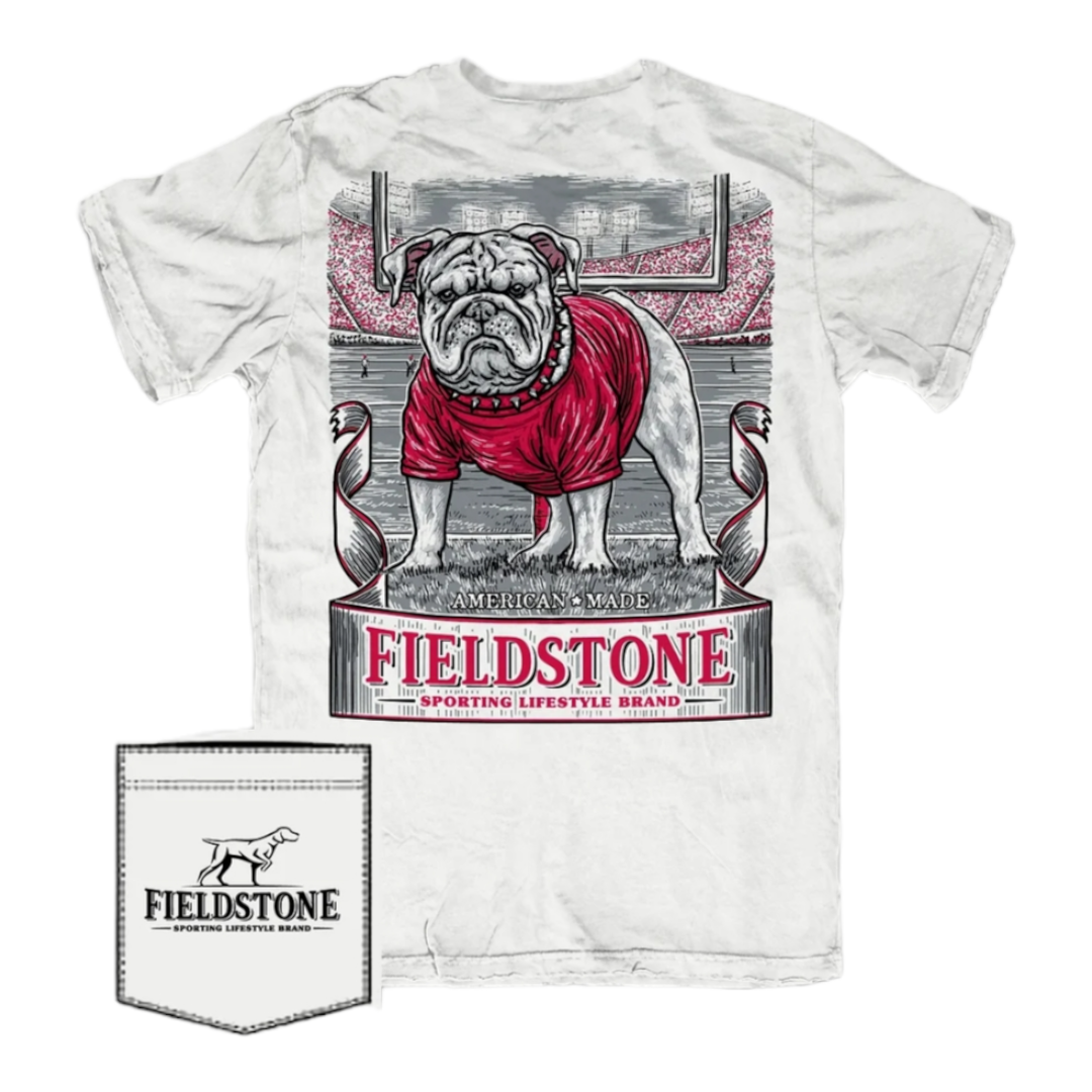 Fieldstone UGA Gameday T-Shirt White