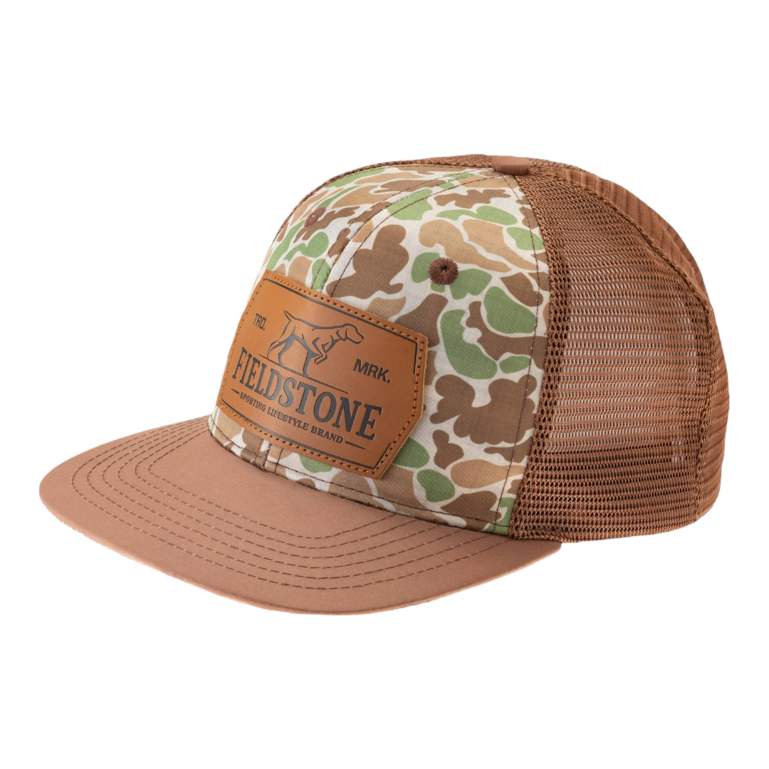 Fieldstone Old School Brown Billed Hat