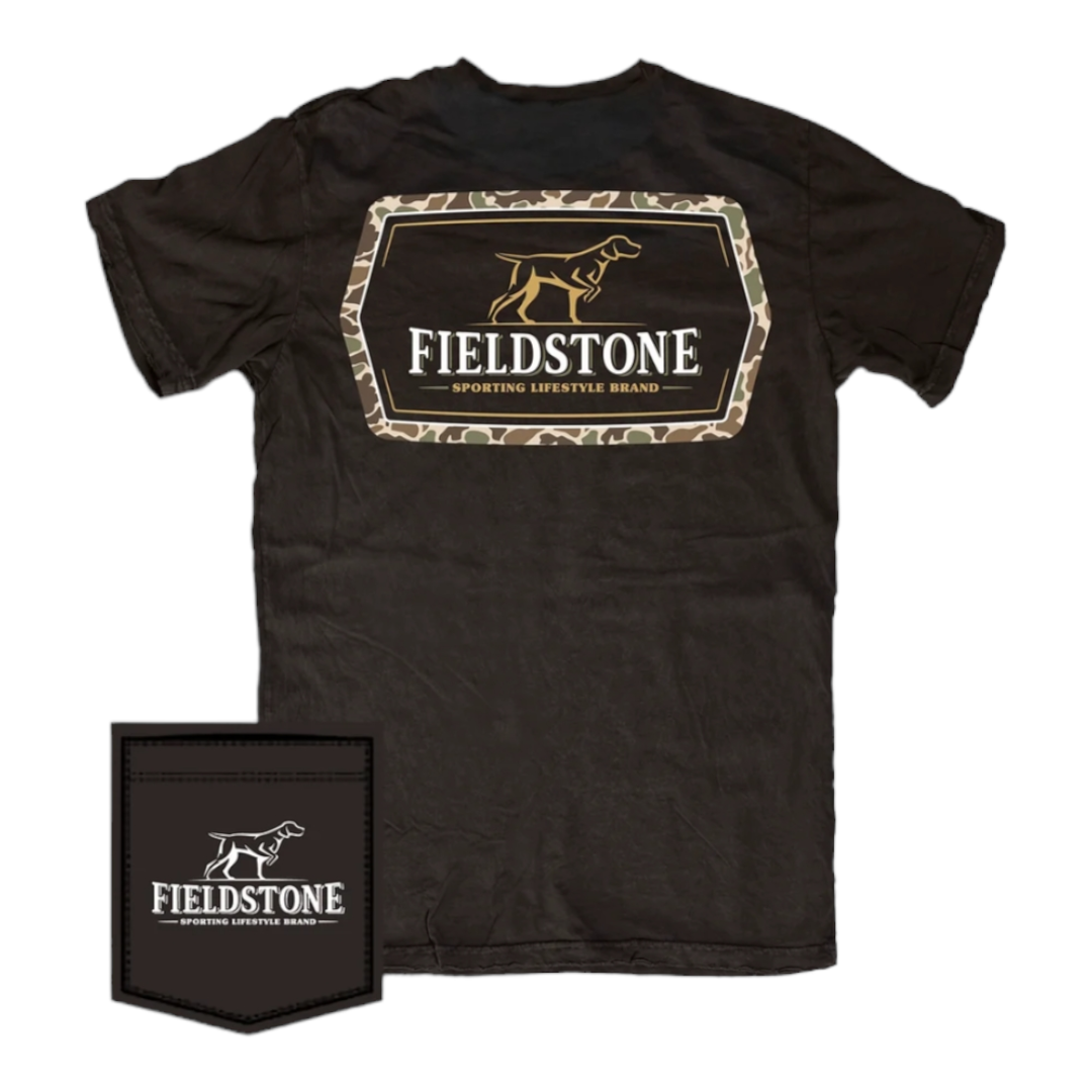 Fieldstone Rectangle Camo Label Short Sleeve