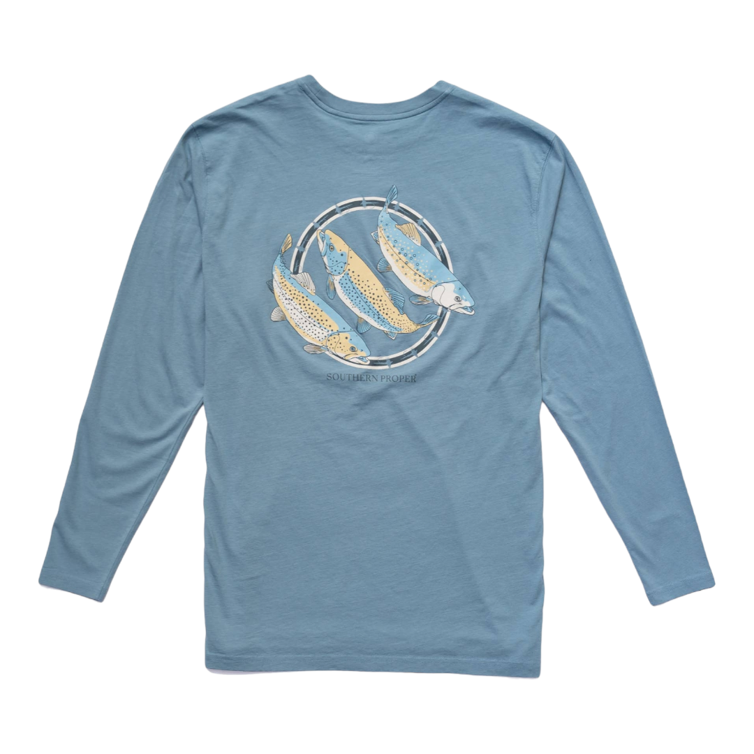 Trout Trio LS T-Shirt