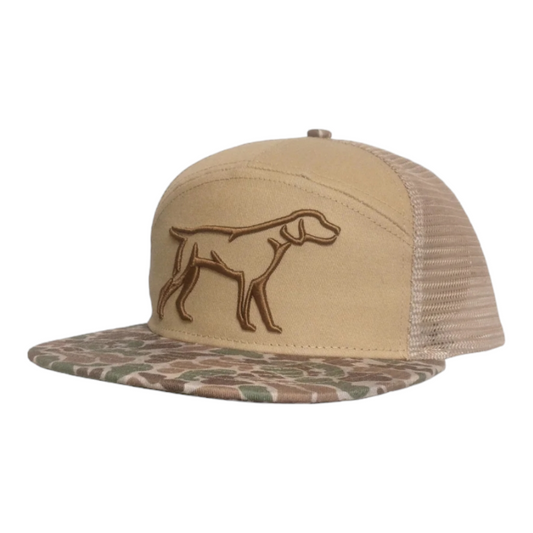 Fieldstone 7 Panel 3D Puff Camo Bill Hat