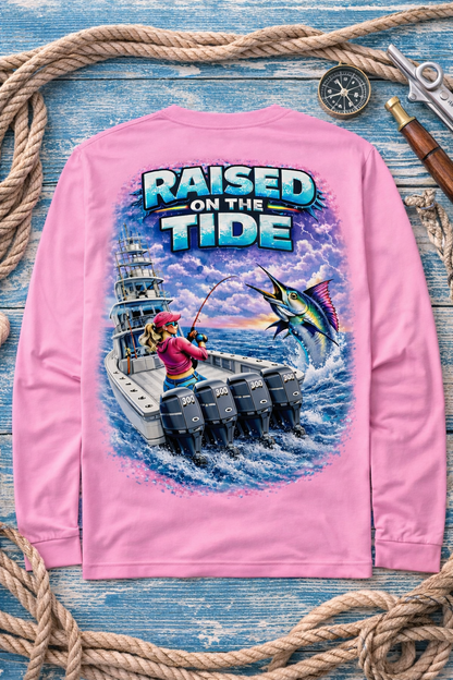 Raised On The Tide Long Sleeve Performance Shirt