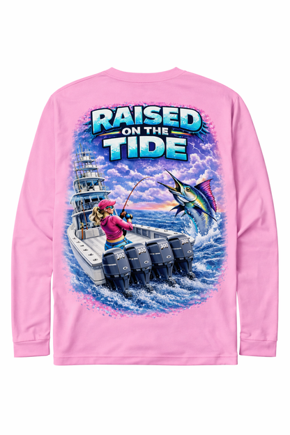 Raised On The Tide Long Sleeve Performance Shirt