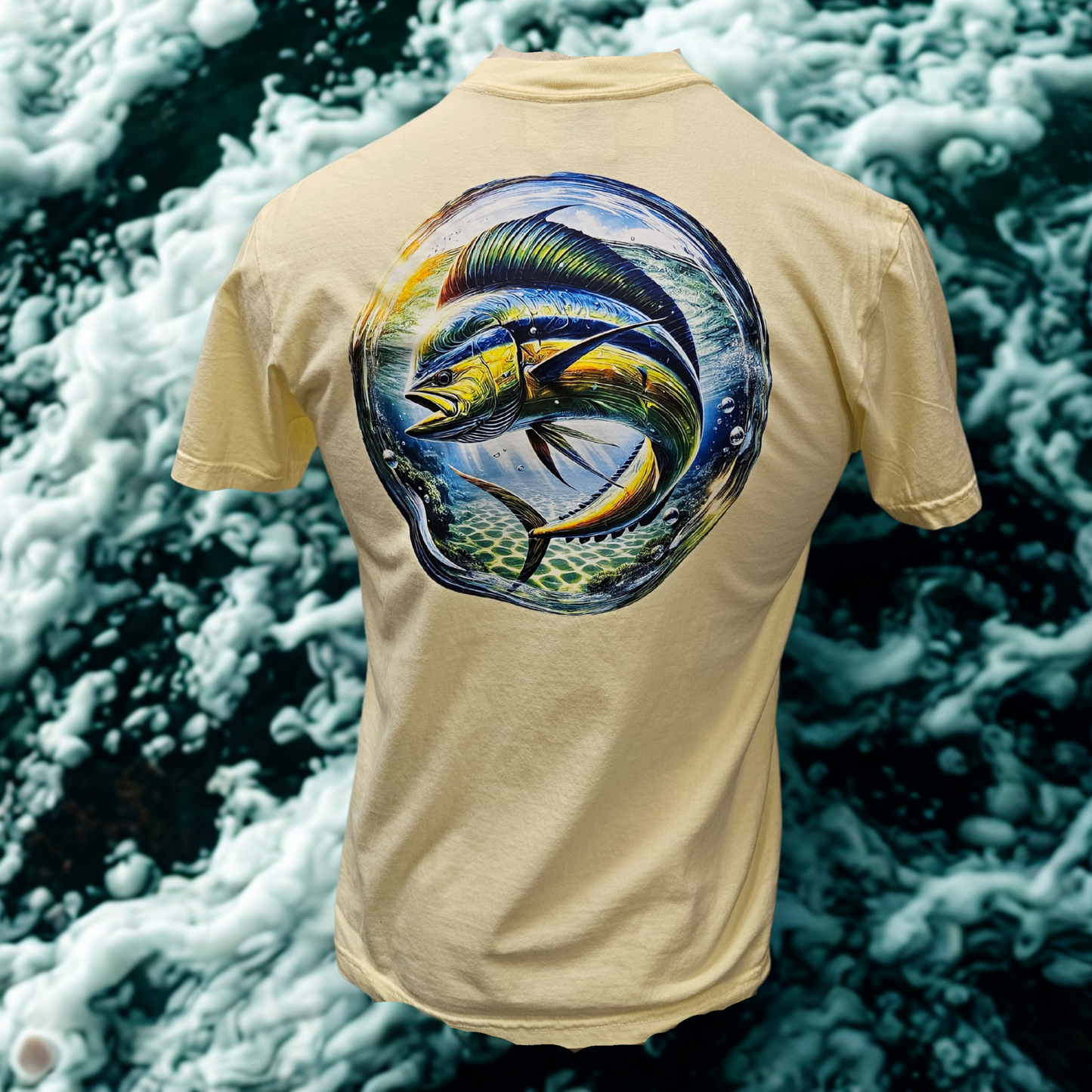 Marlin in Bubble Tee Shirt Yellow