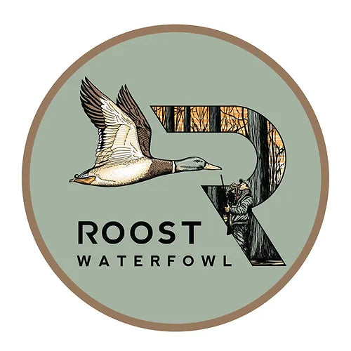 Roost Full Color Circle Logo Sticker