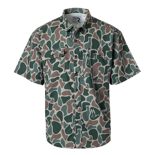 Roost Camo Button Down Shirt