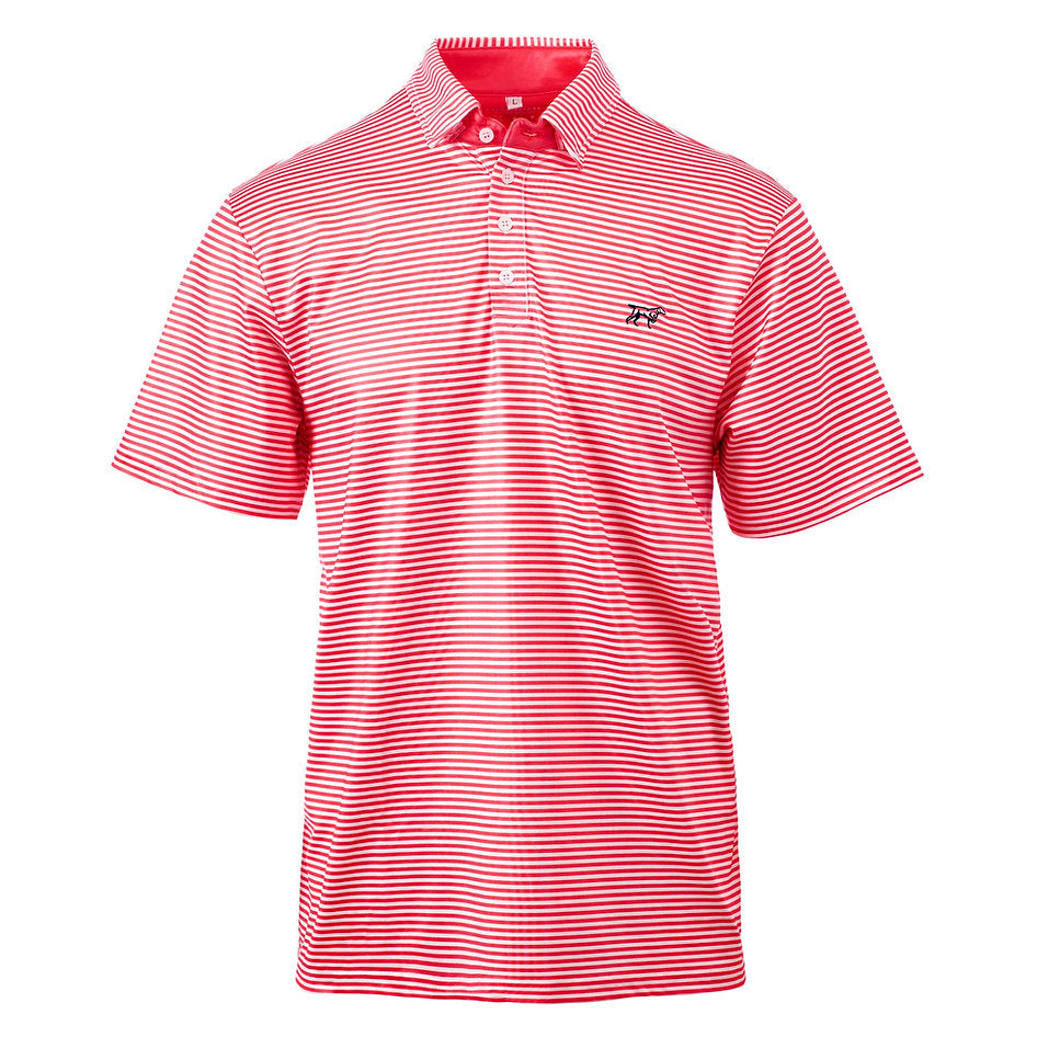 Fieldstone Marshall Performance Polo Red/White