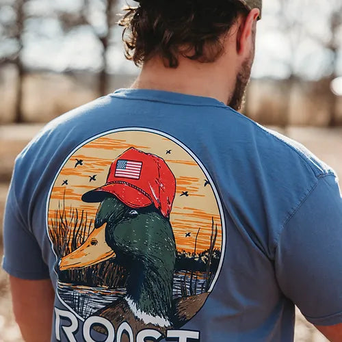 Roost Duck with Hat T-shirt