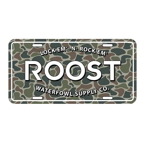 Roost License Plate