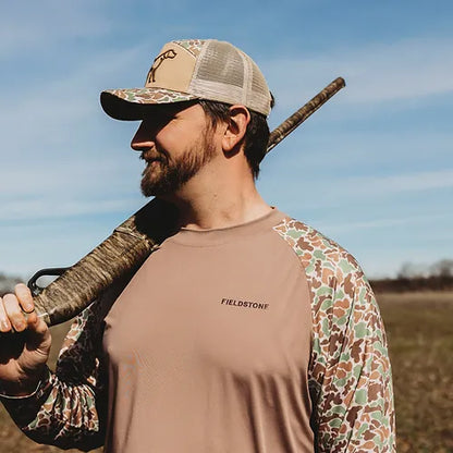 Fieldstone Basecamp Raglan Tee