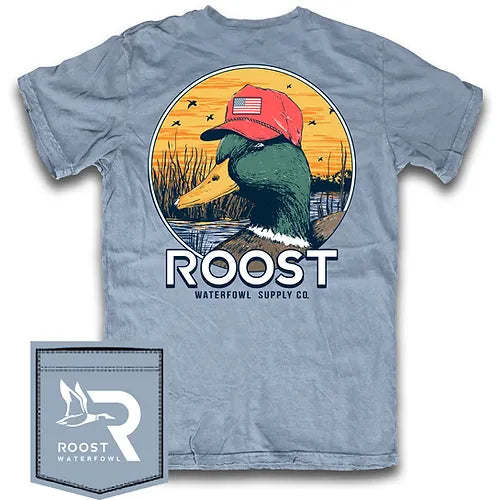 Roost Duck with Hat T-shirt