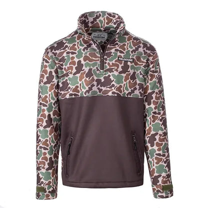 Fieldstone Overland 1/4 Zip Fleece Camo