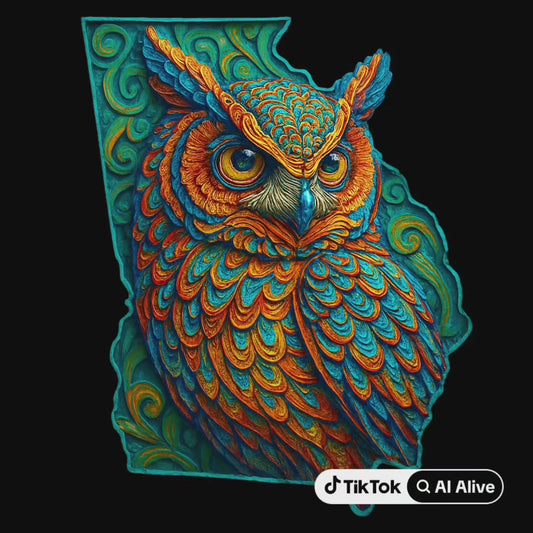 Georgia Owl Tee Shirt