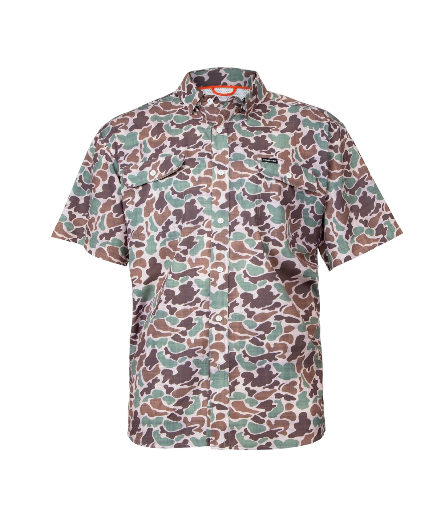 Fieldstone Camo Active Button Down Shirt