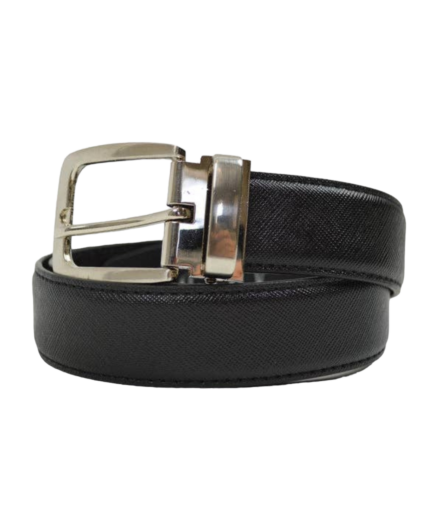 Black Adjustable Dress Belt