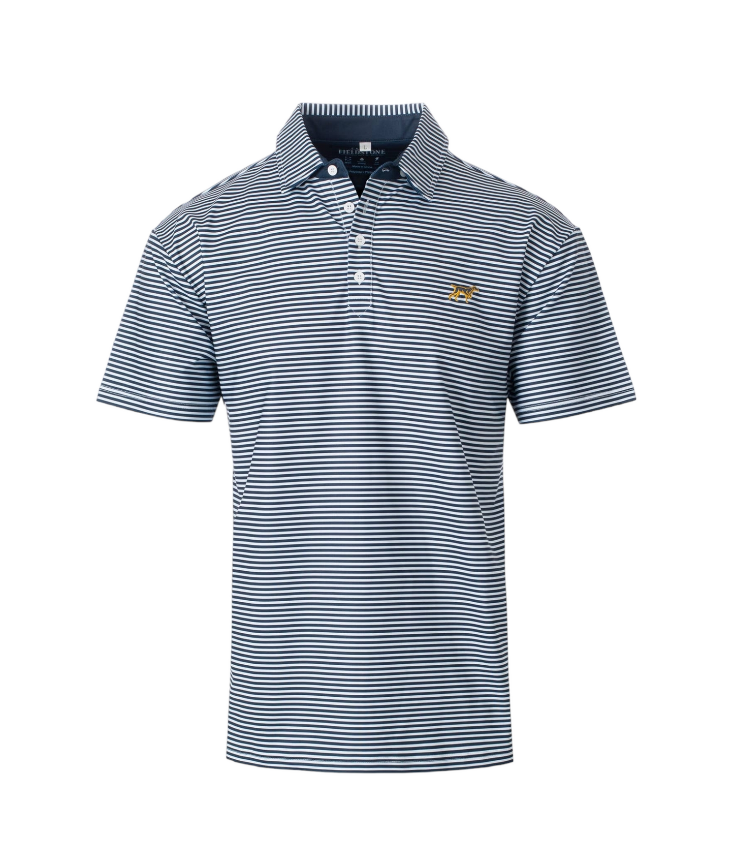 Fieldstone Marshall Performance Polo Navy/White