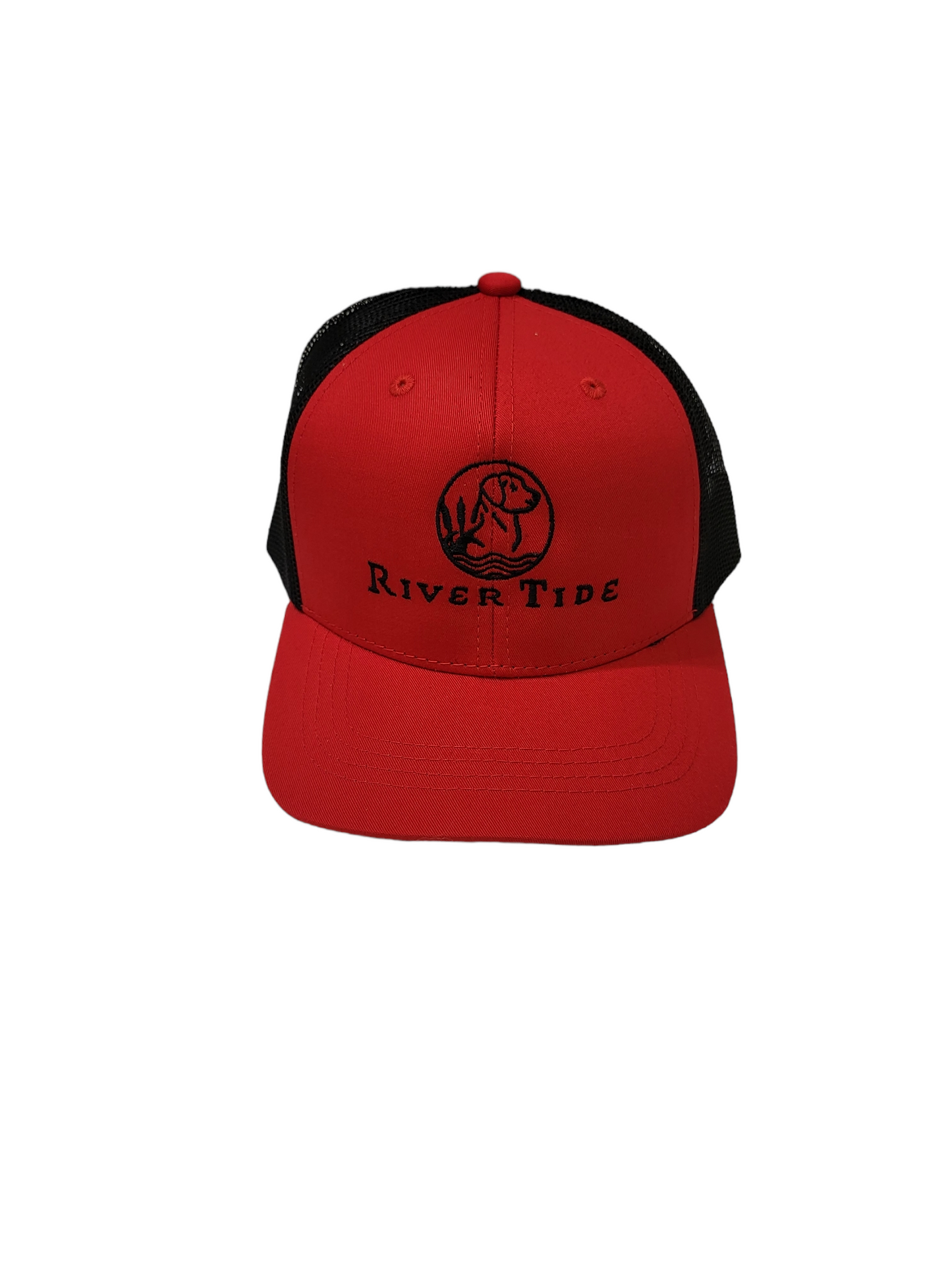 Red & Black River Tide Hat